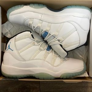 Retro 11 Jordan’s 7y (White-Legend Blue)